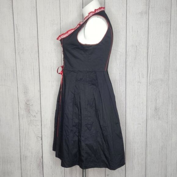 Scarlet Darkness NWT Black, Red, & Gingham Dirndl Costume Dress, size XL - Picture 3 of 8